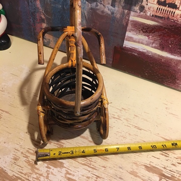 Vintage Ratan Bike W/Handle - Picture 6 of 12